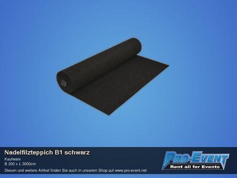 Nadelfilzteppich B1 verschiedene Farben