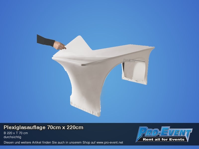 Plexiglasauflage 70cm x 220cm – 2