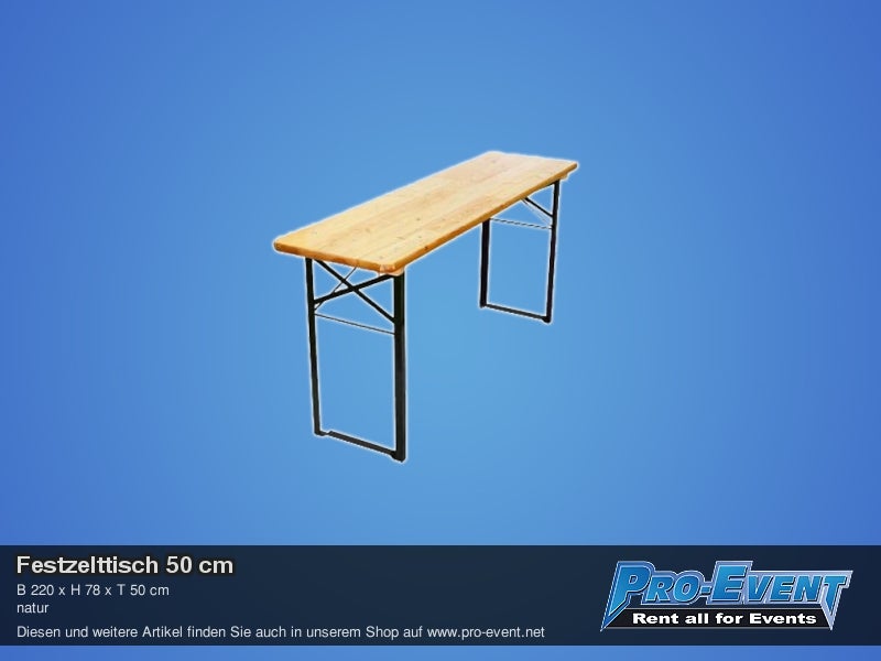 Festzelttisch 50 cm – 2