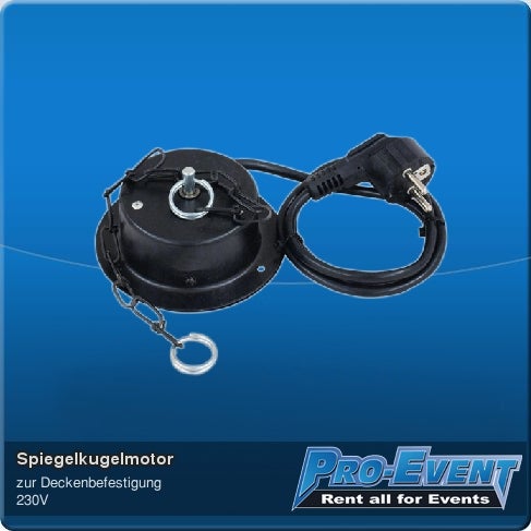 Spiegelkugelmotor mit Lampe klein – 3