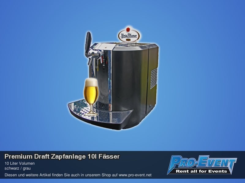 Premium Draft Zapfanlage 10l Fässer – 2
