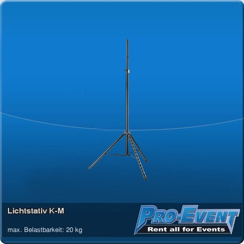 Lichtstativ K-M ohne Aufsatz