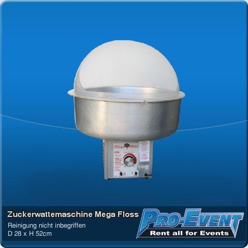 Zuckerwattemaschine Mega Floss