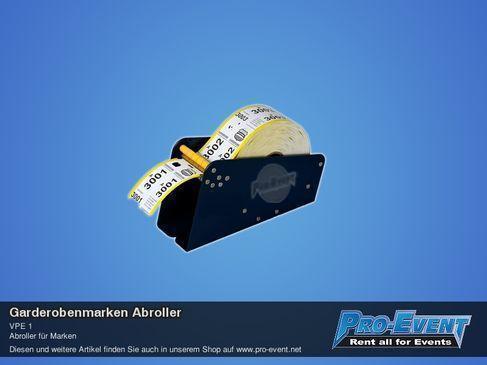 Garderobenmarken Abroller – 2