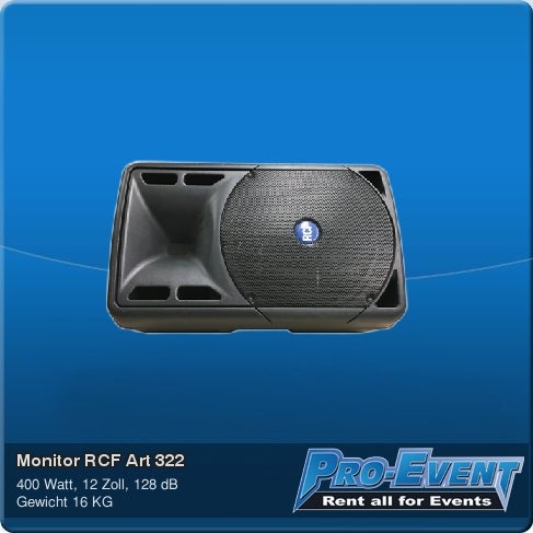 Monitor RCF Art 322