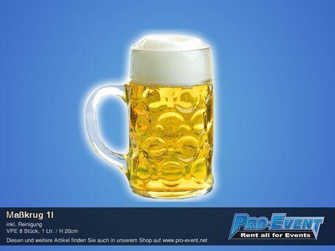 Maßkrug 1 Liter – 2