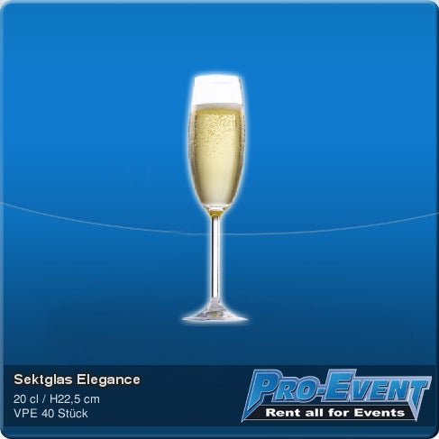 Sektglas Elegance