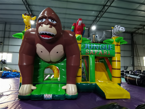 Hüpfburg Multiplay Jungle Gorilla
