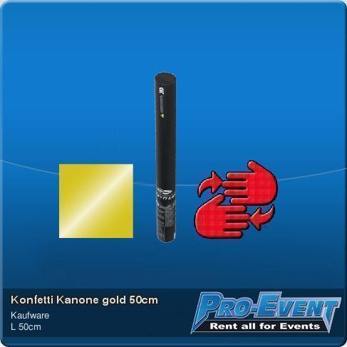 Konfetti Shooter gold 50cm – 2