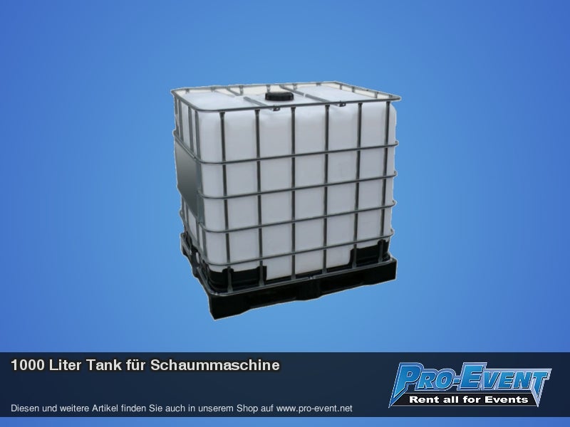 1000 Liter Tank für Schaummaschine – 2
