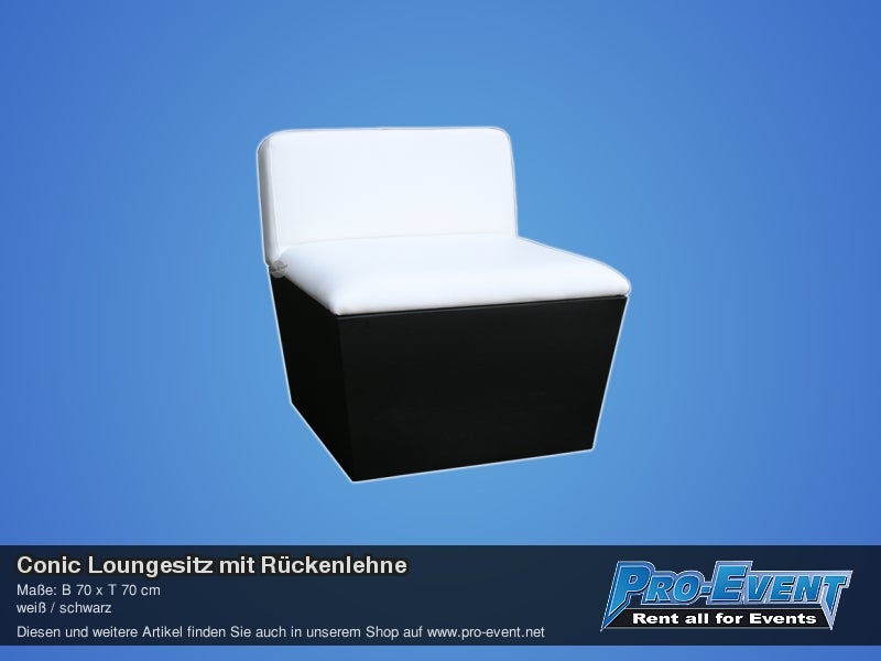 Conic Loungesitz mit Rückenlehne – 2