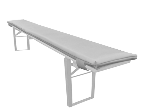 Polsterauflage Leder weiß – 3