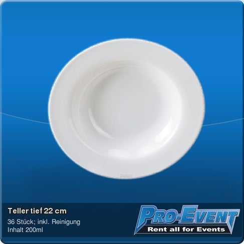Teller tief 22 cm