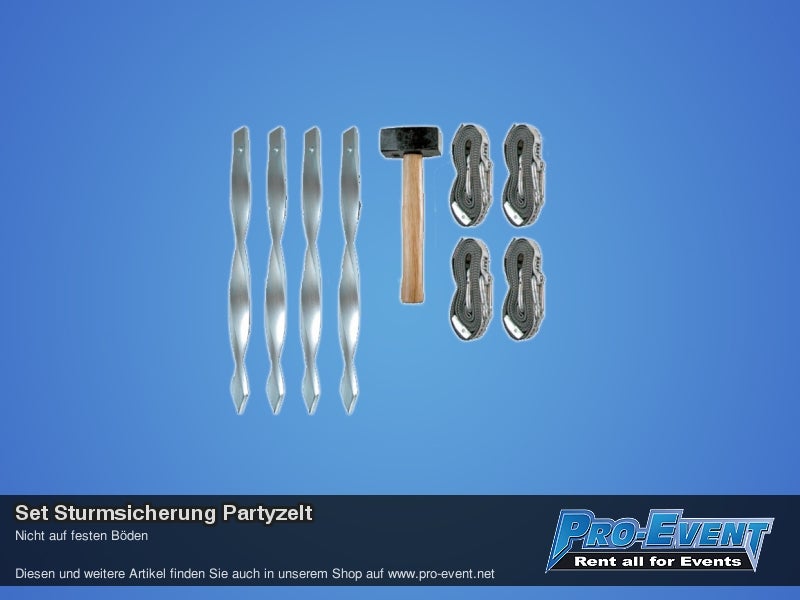 Set Sturmsicherung Partyzelt – 2