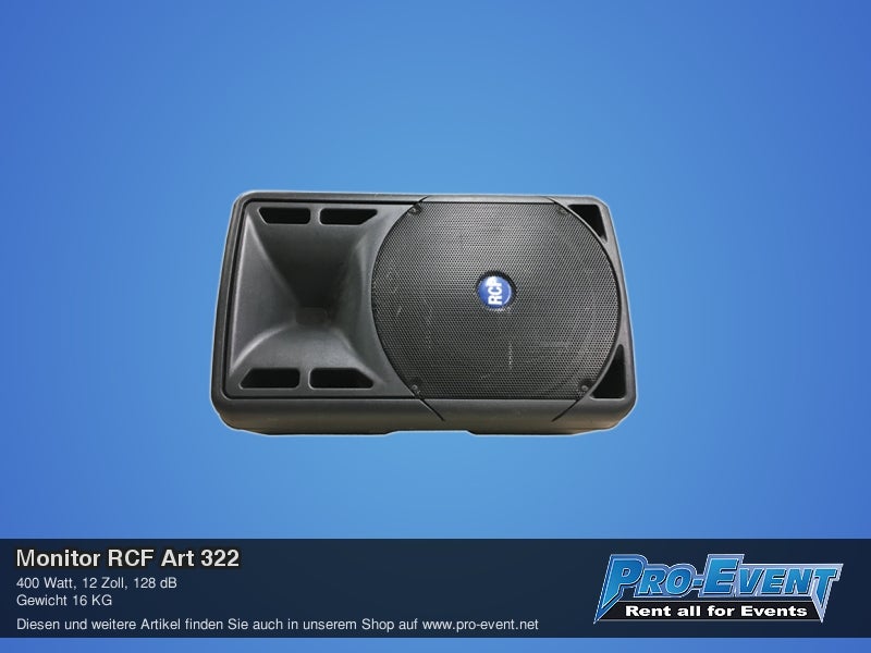 Monitor RCF Art 322 – 2