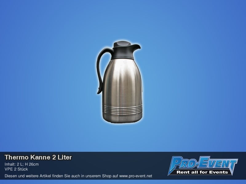 Thermo Kanne 2 Liter (je 2 Stück) – 2