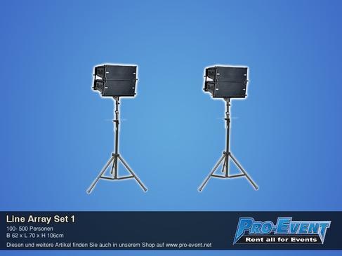 Line Array Set 1 – 2