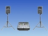 RCF Komplettsystem Aktiv inkl. CD Einspielrack