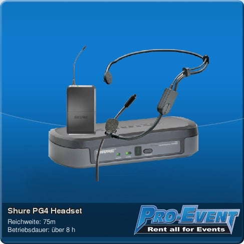 Shure PG4 Headset