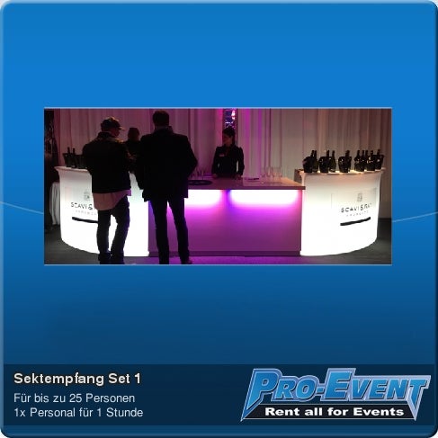 Sektempfang Set 1