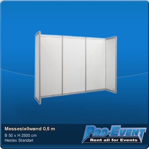 Messestellwand 0,5 m