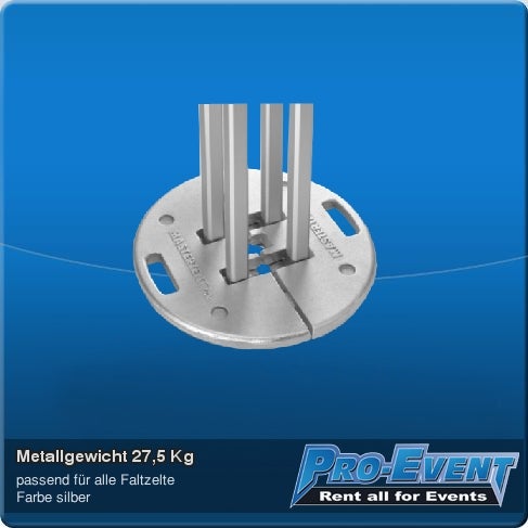 Metallgewicht 27,5 Kg