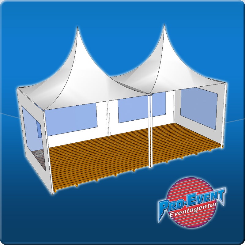 Faltzelt 3 x 6m – 2