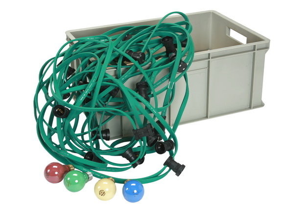 Lichterkette 20m -bunt-