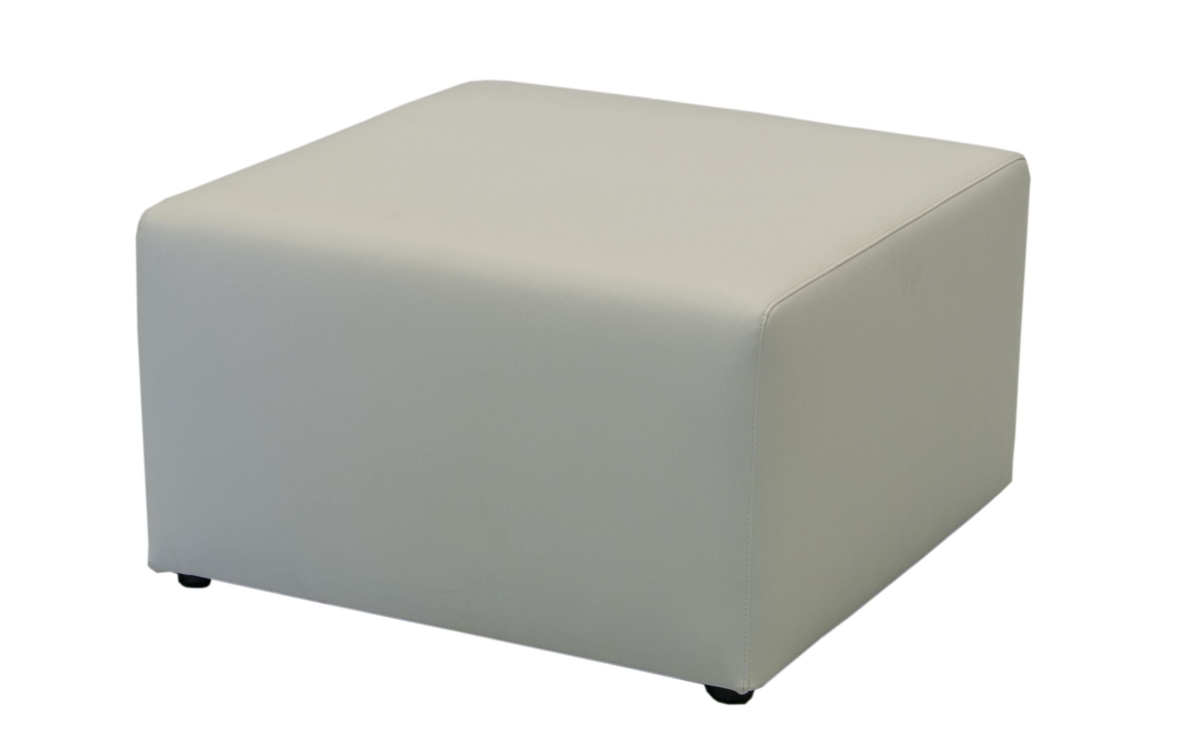 Lounge Hocker, weiß – 2