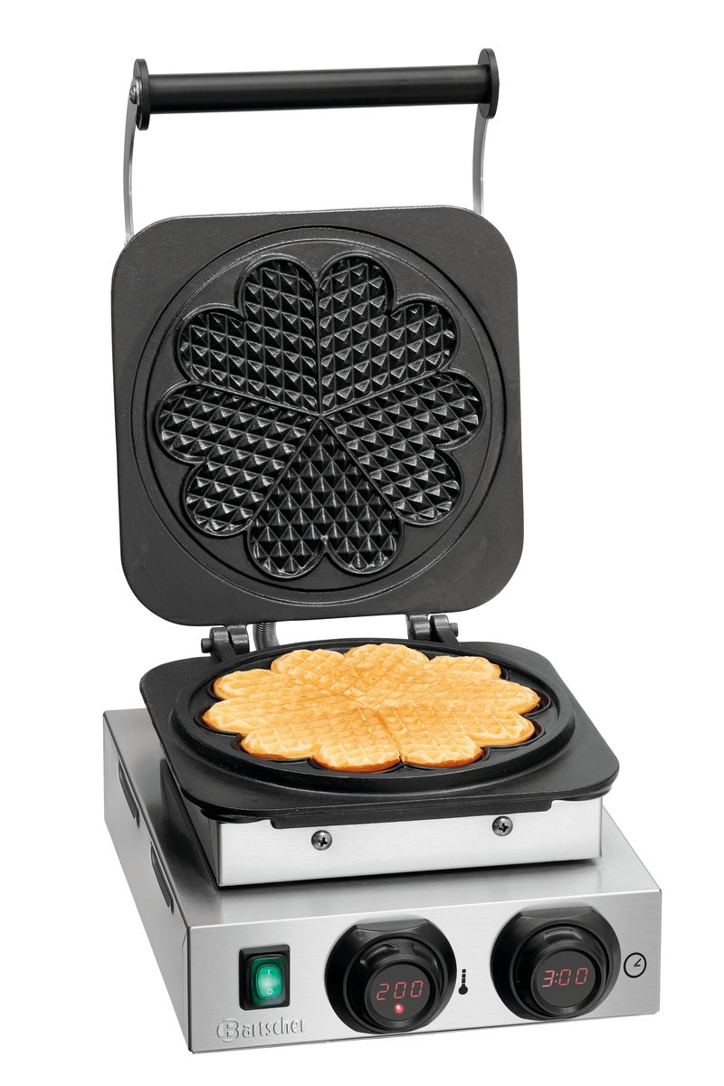 Waffeleisen Bartscher herzförmig
