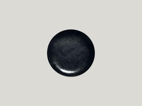 Karbon Teller flach schwarz ø 15cm (Butter)