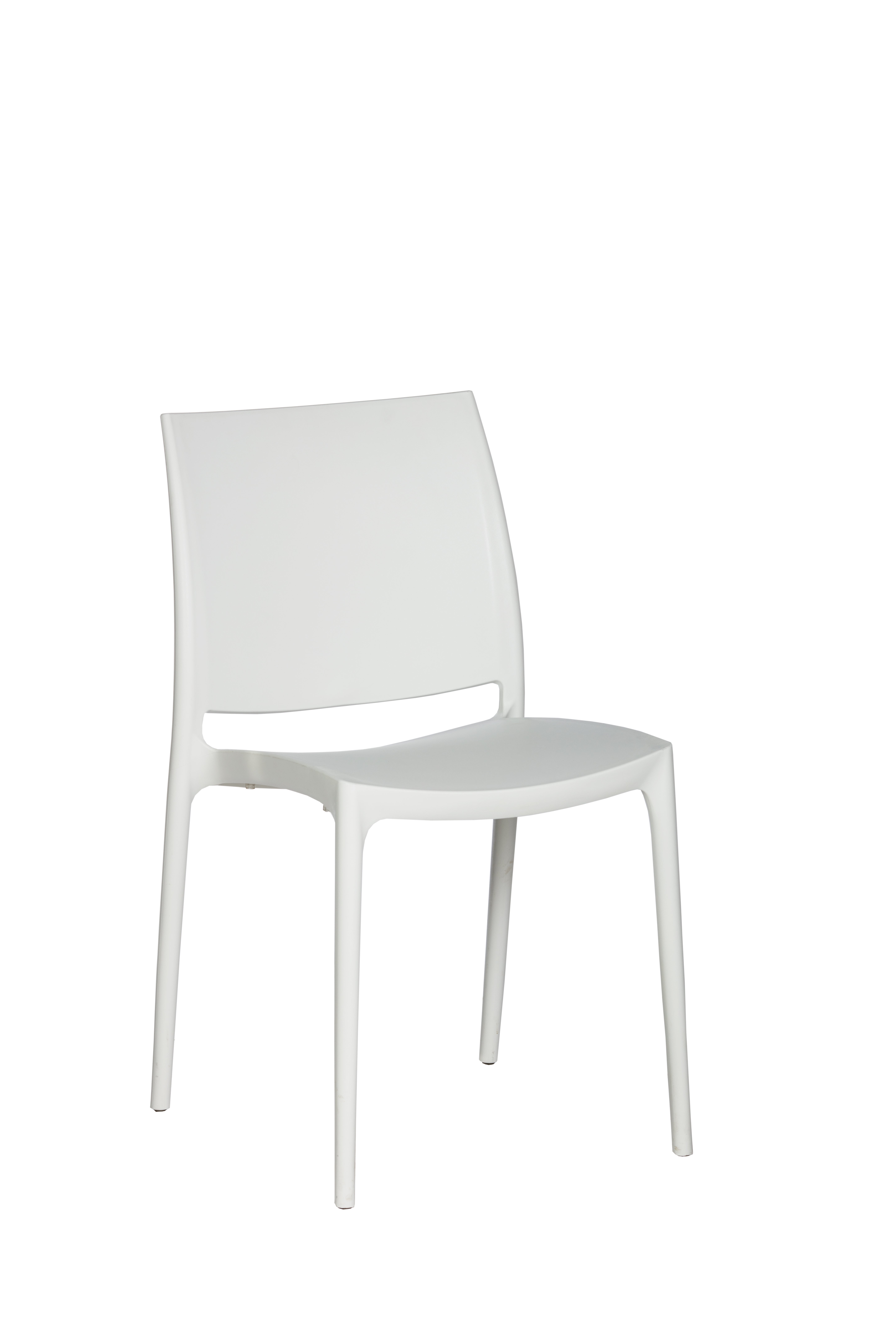 Designstuhl Lucern - weiß