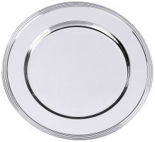 Platzteller aus Edelstahl