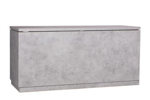 Lacktheke Beton mit Blatt