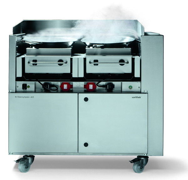 Frontcooking Station ACS mit Randabsaugung