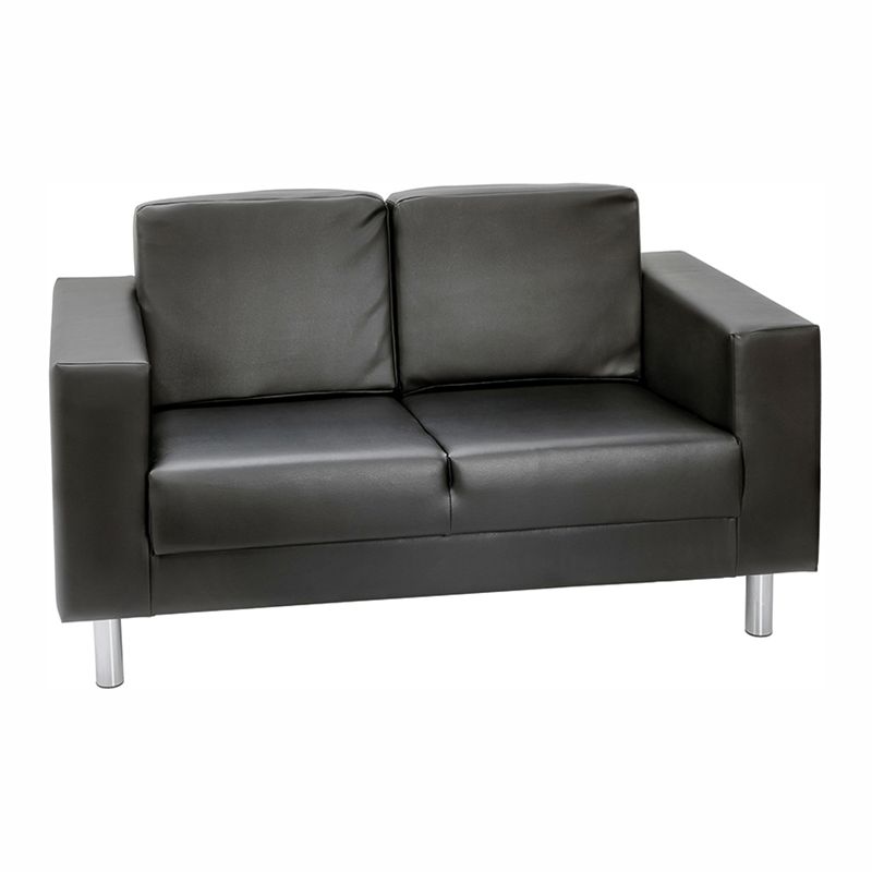 Rena Sofa schwarz H 74cm / B 140cm / T 75cm