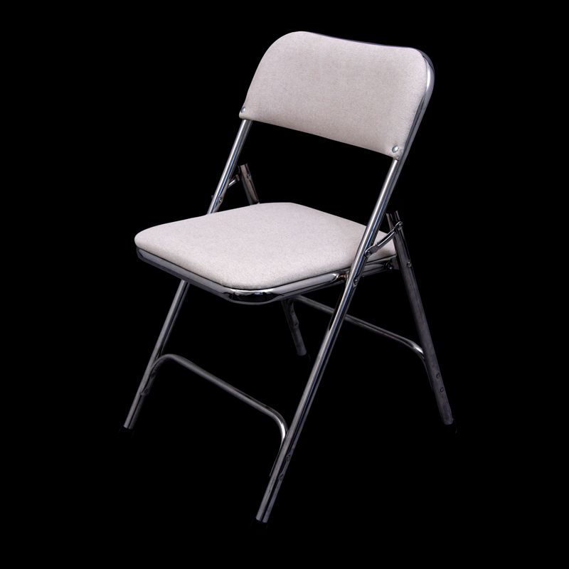 Samsonite Polster-Klappstuhl sandfarben/Chrom