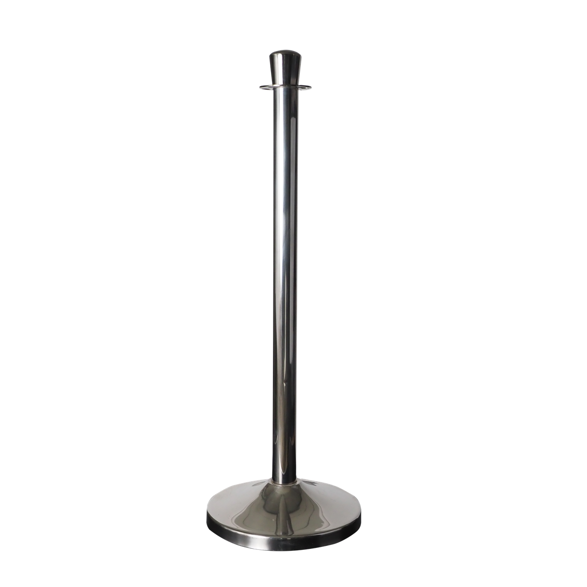 Absperrständer, chrom zu Art.Nr. 49210 Höhe 88 cm