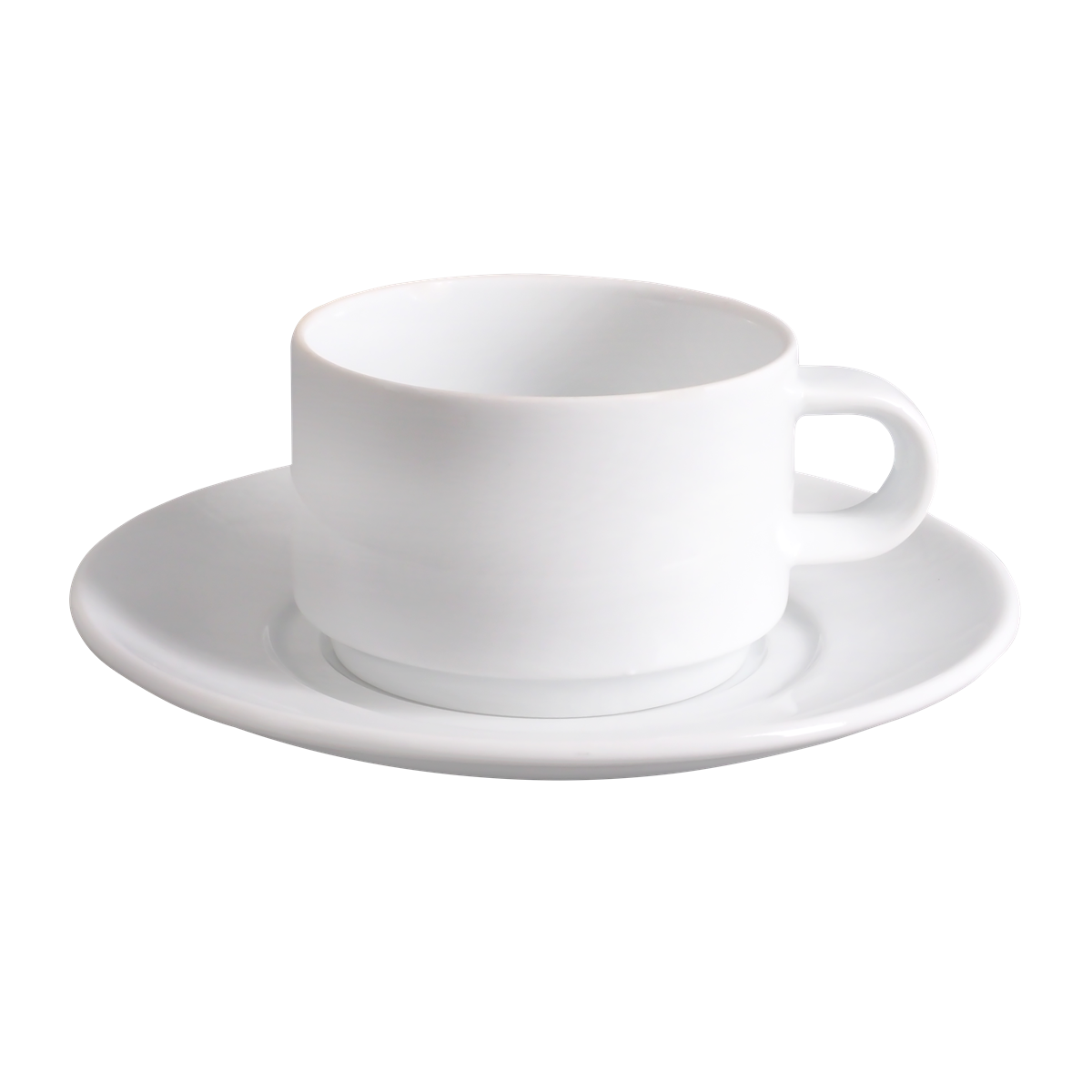 Kaffeetasse mit Untertasse 0,16 l System Plus