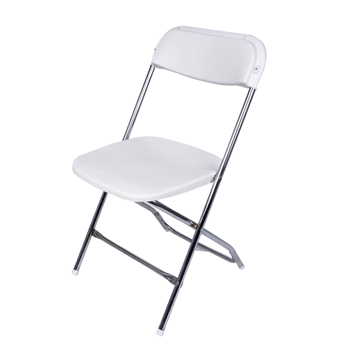 Samsonite Kunststoff-Klappstuhl weiß/Chrom