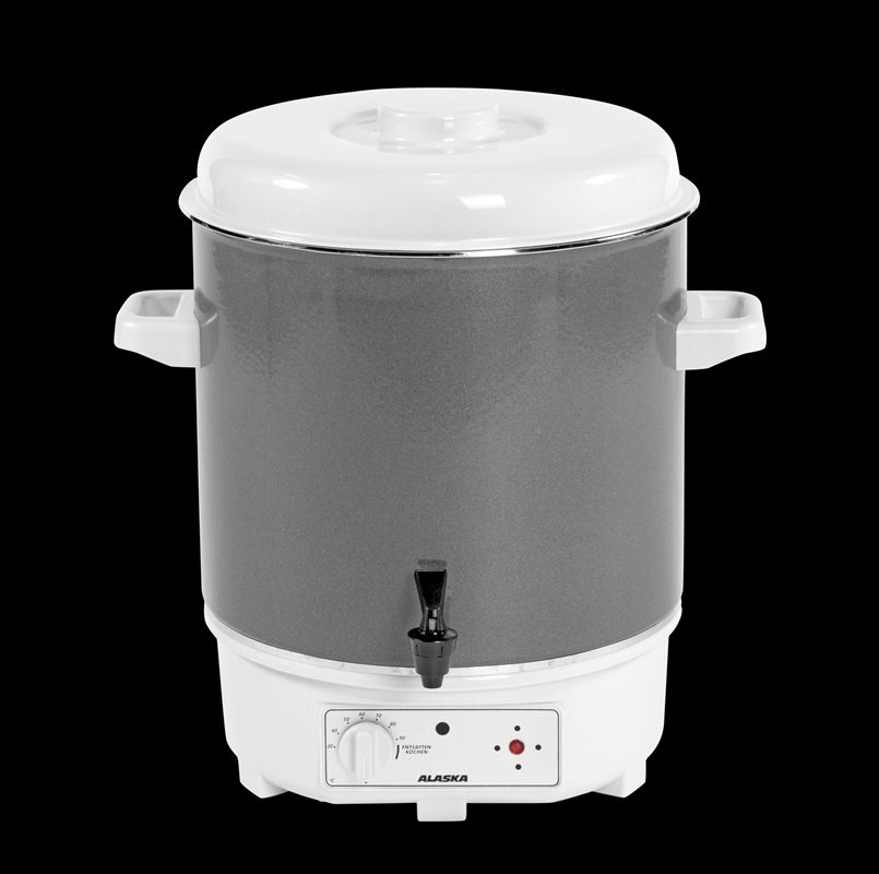 Glühweinkocher m. Zapfvorrichtung, elektrisch 29 l, 230V, 2KW