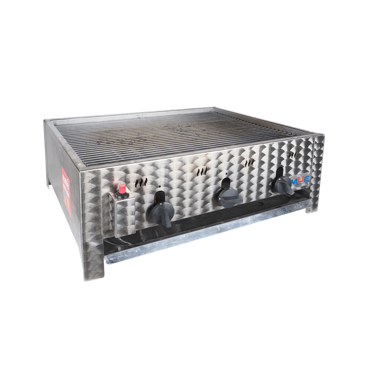 Gasgrill, auf Tischgerät, mit Rost 65x53 cm, 10KW
