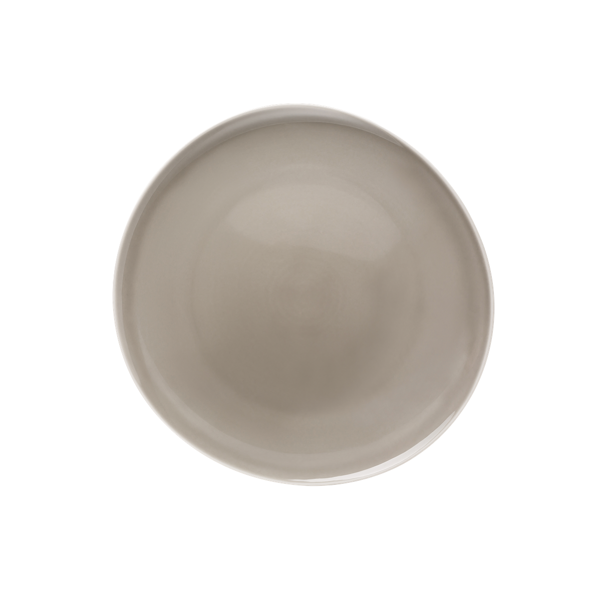 Teller flach Ø 27 cm, Pearl Grey, Junto