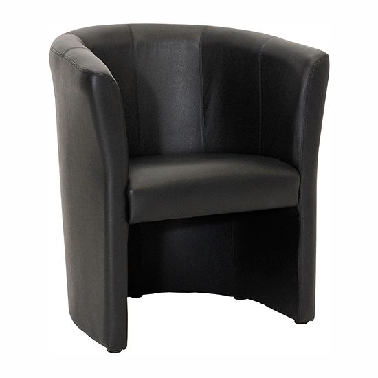 Club Sessel schwarz - Sitzhöhe: 44 cm