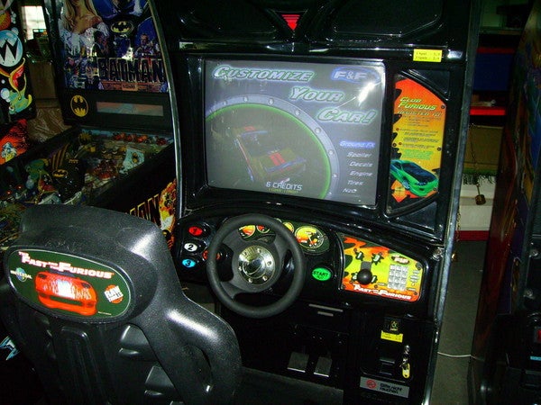 Fahrsimulator  Fast andFurious" – 2