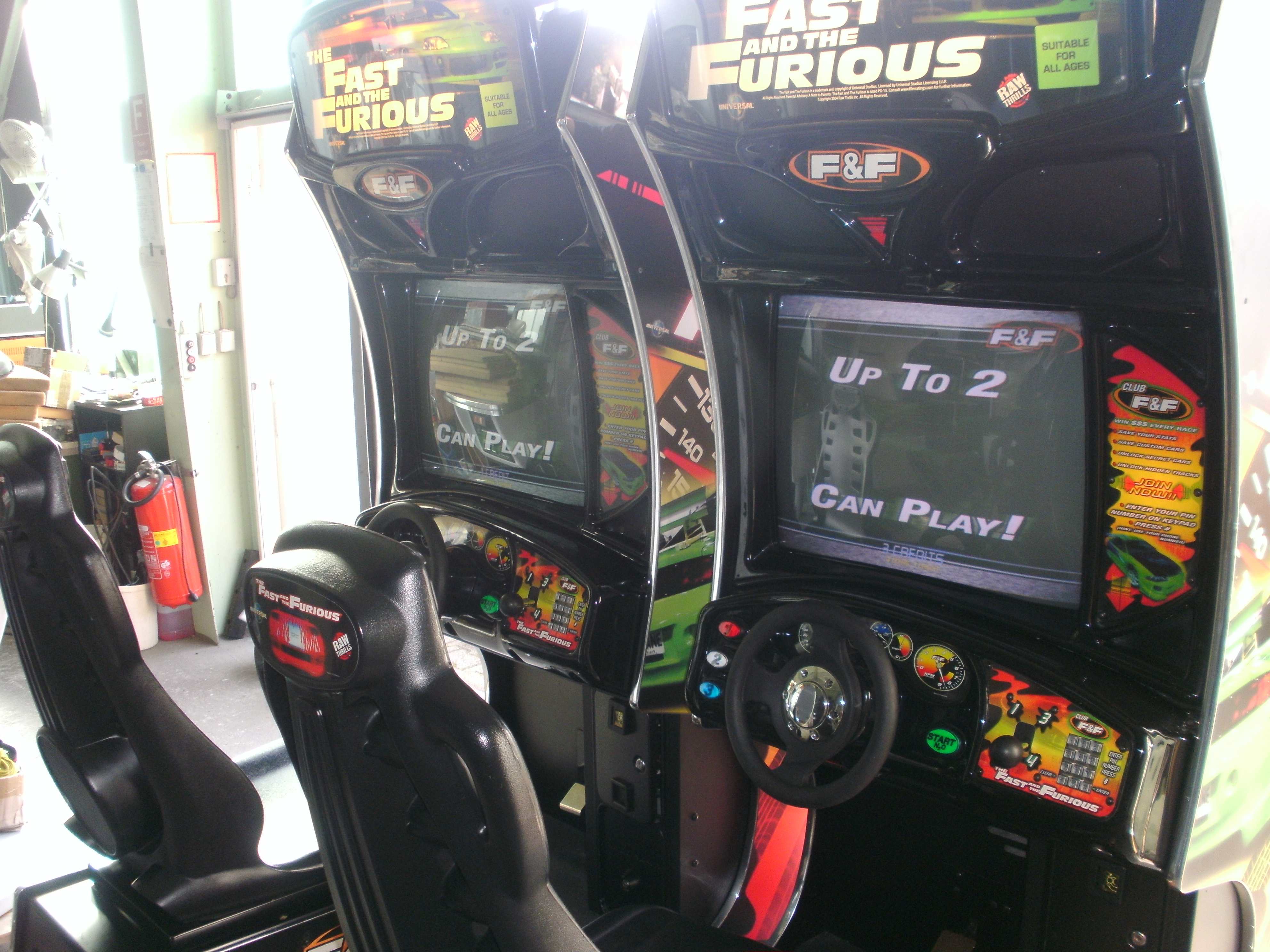 Doppel-Fahrsimulator Fast andFurious" – 2