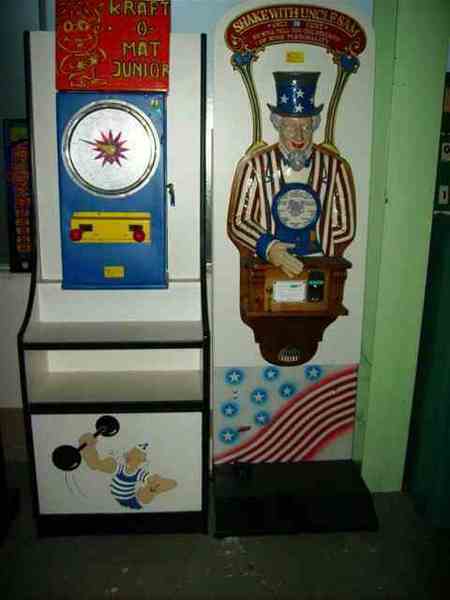 Fun-Paket ( 2 Automaten ), Kraftmesser u. Charakterautomat – 2