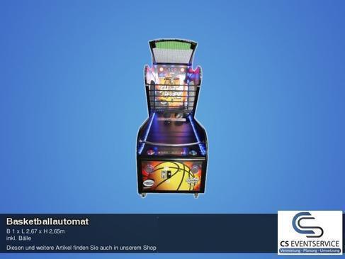 Basketball Spielautomat Wurfautomat Sportmodul