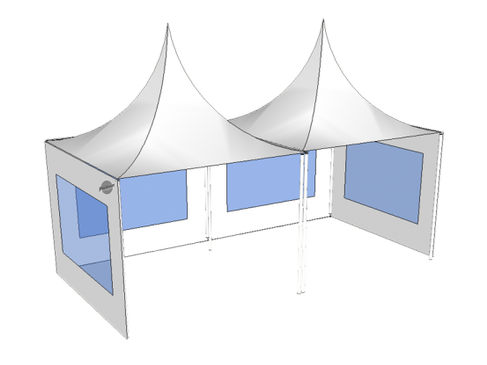 Faltzelt 3 x 6m