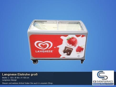 Langnese Eistruhe gross Eis Truhe Gefriertruhe